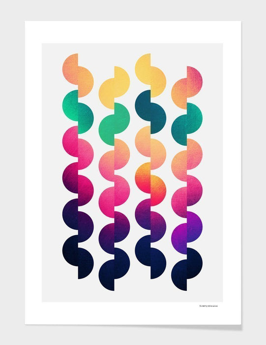 LUVD Framed Art Prints Joy of summer   Frame