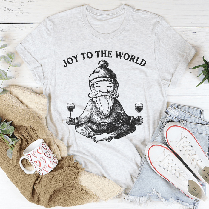 Joy To The World Santa T-Shirt