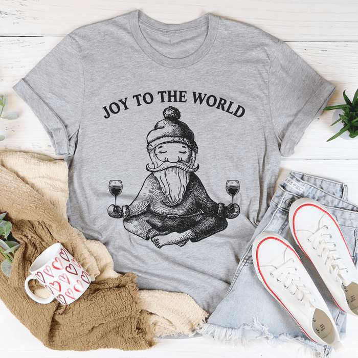 Joy To The World Santa T-Shirt
