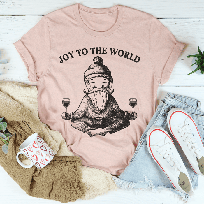 Joy To The World Santa T-Shirt