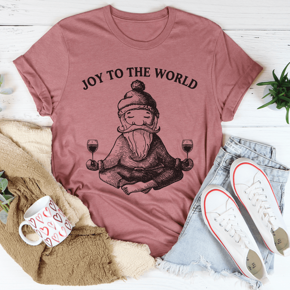 Joy To The World Santa T-Shirt