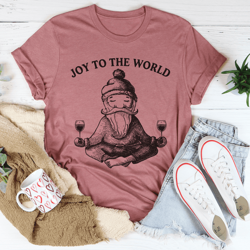 Joy To The World Santa T-Shirt