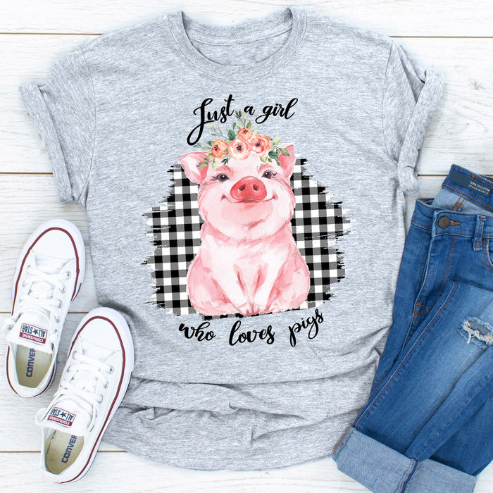 Just A Girl Who Loves Pigs