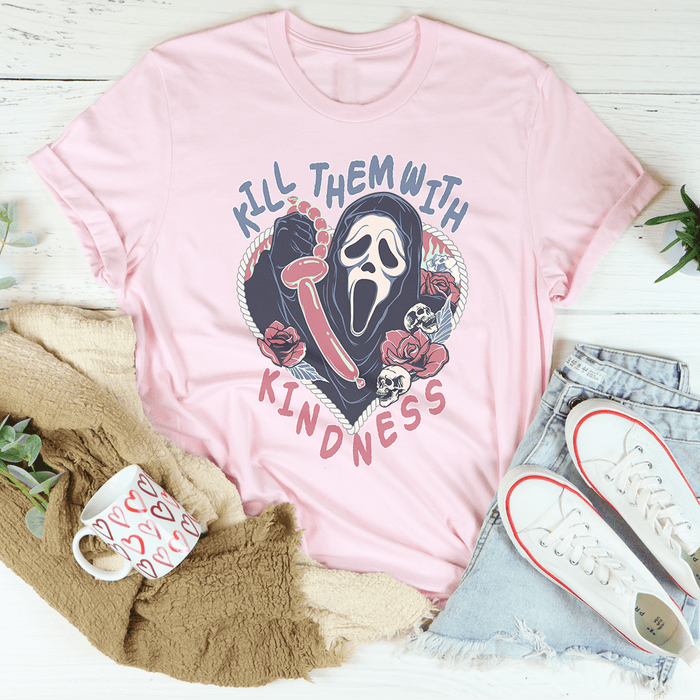 Kill Them With Kindness Halloween T-Shirt