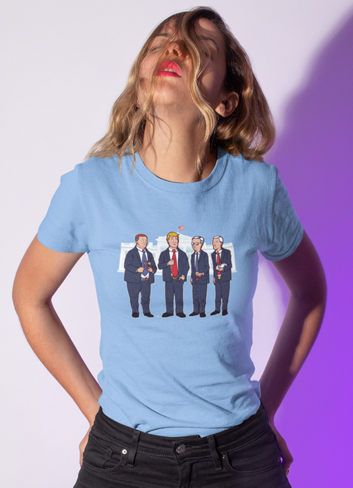 Virgin Teez Women T-Shirt King of Capitol Hill Women T-shirt
