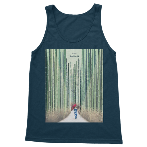VIRGIN TEEZ Women Tank top Navy / S 京都市 (Kyoto) Classic Women's Tank Top