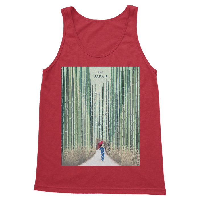 VIRGIN TEEZ Women Tank top Red / S 京都市 (Kyoto) Classic Women's Tank Top