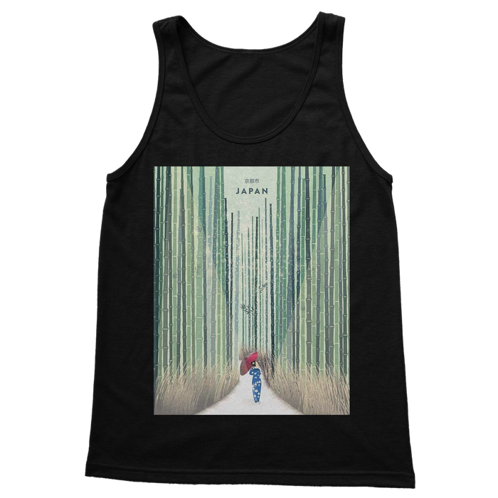 VIRGIN TEEZ Women Tank top Black / S 京都市 (Kyoto) Classic Women's Tank Top
