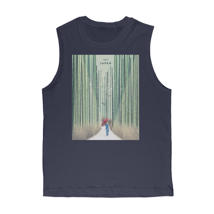 VIRGIN TEEZ Tank Tops Navy / Unisex / S 京都市 (Kyoto) Premium Adult Muscle Top