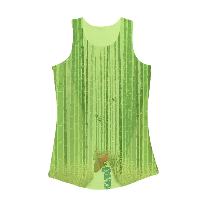 VIRGIN TEEZ Women Tank top Electric Green / XS 京都市 (Kyoto) Women Performance Tank Top