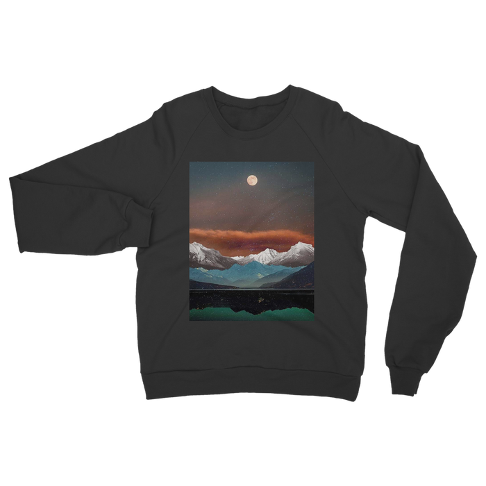 VIRGIN TEEZ Sweat Shirt Black / S Landscape Collage No. 2 Classic Adult Sweatshirt