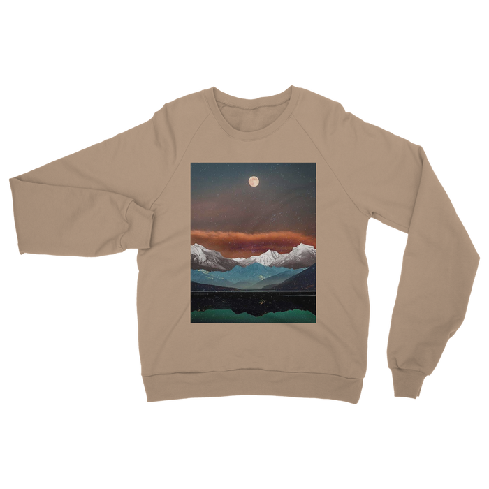 VIRGIN TEEZ Sweat Shirt Nude / S Landscape Collage No. 2 Classic Adult Sweatshirt