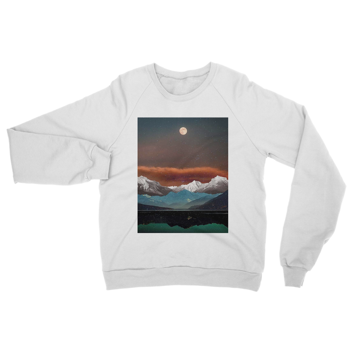 VIRGIN TEEZ Sweat Shirt White / S Landscape Collage No. 2 Classic Adult Sweatshirt