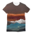 VIRGIN TEEZ Sublimation Women's T-Shirt XS Landscape Collage No. 2 Classic Sublimation Women's T-Shirt