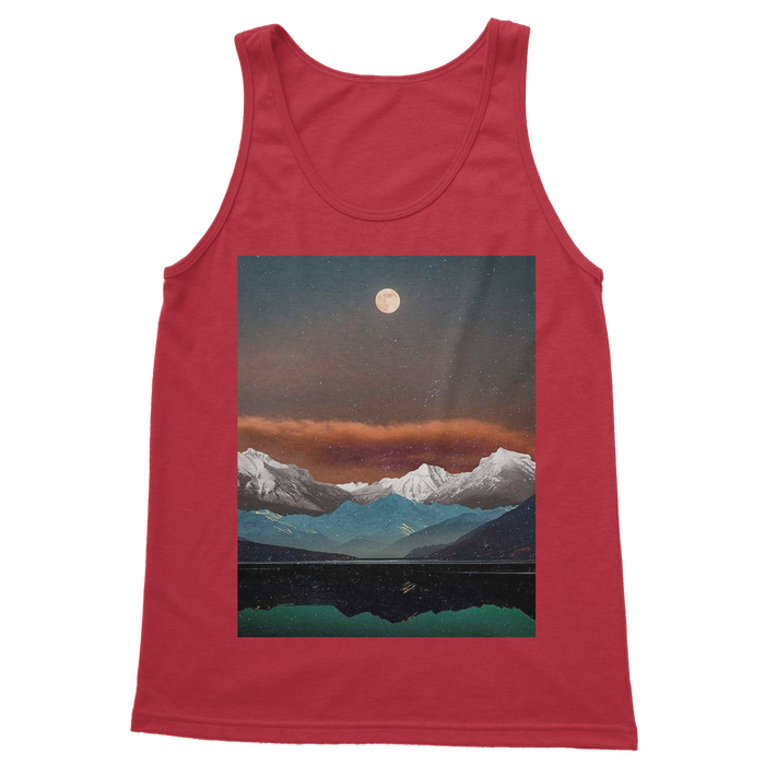 VIRGIN TEEZ Women Tank top Red / S Landscape Collage No. 2 Classic Women's Tank Top