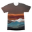 VIRGIN TEEZ Sublimation Men T-Shirt XS Landscape Collage No. 2 Premium Sublimation Adult T-Shirt