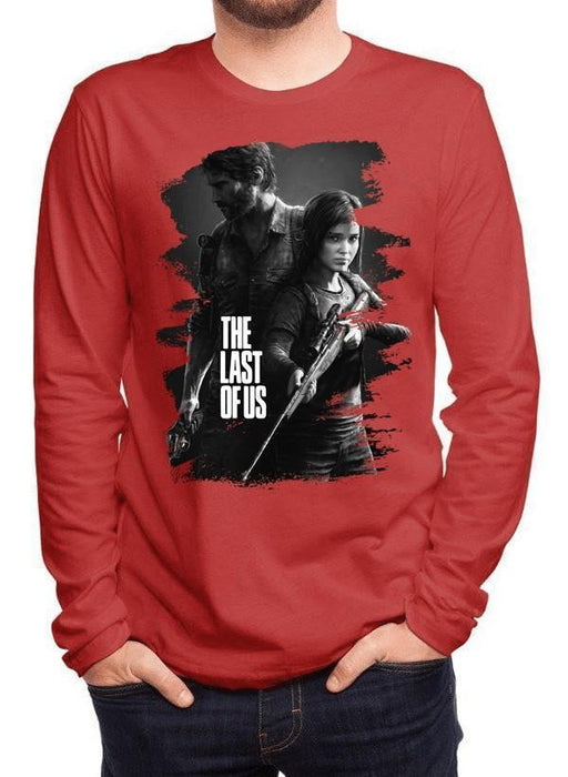 M Nidal Khan T-shirt SMALL / Red Last of Us Full Sleeves T-shirt