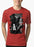 M Nidal Khan T-shirt SMALL / Red Last of Us Half Sleeves Melange T-shirt