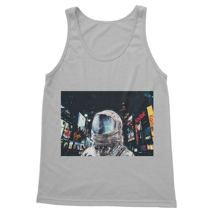 VIRGIN TEEZ Women Tank top Light Grey / S Late Night Life Classic Women's Tank Top