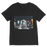VIRGIN TEEZ Men T-Shirts Black / Unisex / S Late Night Life Premium V-Neck T-Shirt