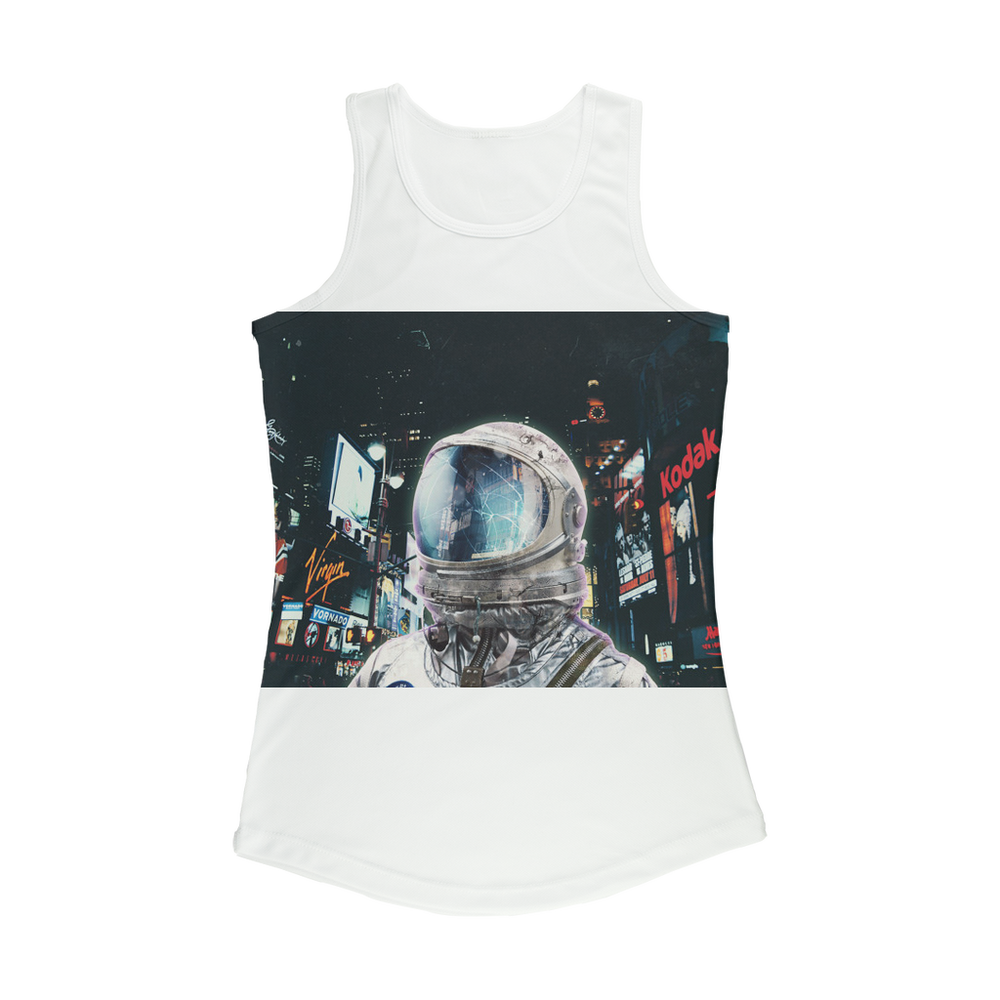 VIRGIN TEEZ Women Tank top White / XS Late Night Life Women Performance Tank Top