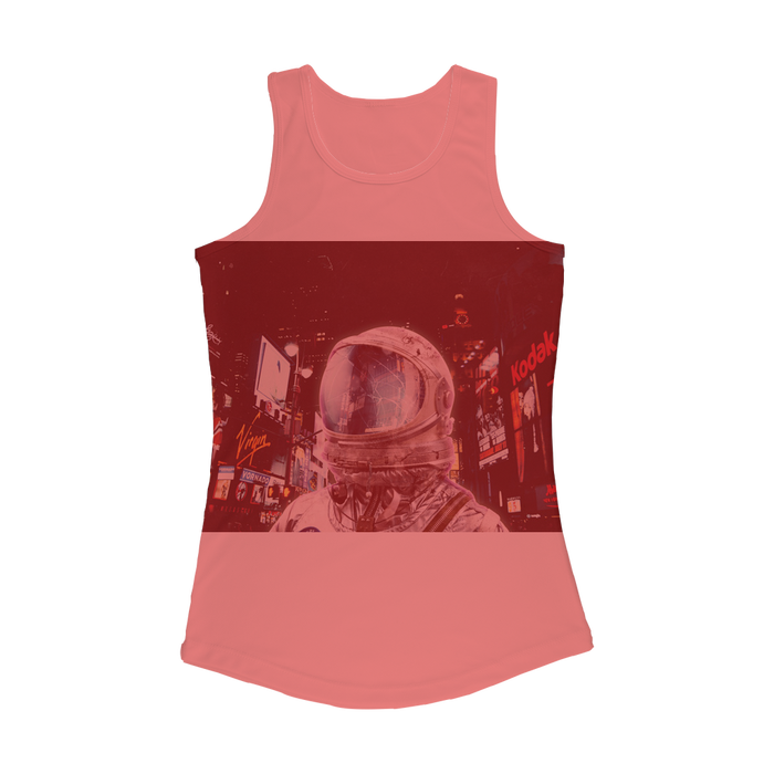 VIRGIN TEEZ Women Tank top Electric Pink / XS Late Night Life Women Performance Tank Top