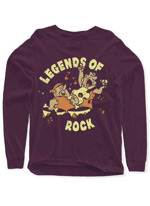 Virgin Teez T-shirt SMALL / Purple LEGENDS OF ROCK Full Sleeves T-shirt