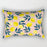 The Pillow pillows Lemon Floral Rectangle Pillow