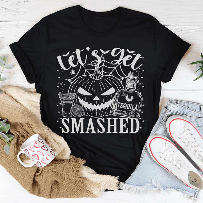 Let's Get Smashed Pumpkin Tee