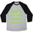 Virgin Teez  Baseball Tee Unisex Tri-Blend Baseball Tee / small / Athletic Gray / Black LIFT, DO YOU EVEN? UNISEX TRI-BLEND BASEBALL TEE