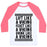 Virgin Teez  Baseball Tee Unisex Classic Baseball Tee / x-small / White/Neon Pink LIFT, FEAST, DRINK LIKE A VIKING UNISEX CLASSIC BASEBALL TEE