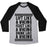 Virgin Teez  Baseball Tee Unisex Tri-Blend Baseball Tee / small / Athletic Gray / Black LIFT, FEAST, DRINK LIKE A VIKING UNISEX TRI-BLEND BASEBALL TEE