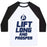 Virgin Teez  Baseball Tee Unisex Classic Baseball Tee / x-small / White/Black LIFT LONG AND PROSPER UNISEX CLASSIC BASEBALL TEE