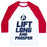 Virgin Teez  Baseball Tee Unisex Classic Baseball Tee / x-small / White/Red LIFT LONG AND PROSPER UNISEX CLASSIC BASEBALL TEE