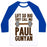 Virgin Teez  Baseball Tee Unisex Classic Baseball Tee / x-small / White/Blue LIFT SO BIG THEY CALL ME PAUL GUNYAN UNISEX CLASSIC BASEBALL TEE