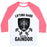Virgin Teez  Baseball Tee Unisex Classic Baseball Tee / x-small / White/Neon Pink LIFTING HARD FROM HERE TO GAINDOR UNISEX CLASSIC BASEBALL TEE