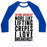 Virgin Teez  Baseball Tee Unisex Classic Baseball Tee / x-small / White/Blue LIFTING WEIGHTS? MORE LIKE LIFTING CREPES UNISEX CLASSIC BASEBALL TEE