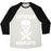 Virgin Teez  Baseball Tee Unisex Tri-Blend Baseball Tee / small / Oatmeal / Black LIPSTICK & DEADLIFTS UNISEX TRI-BLEND BASEBALL TEE