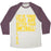 Virgin Teez  Baseball Tee Unisex Tri-Blend Baseball Tee / small / Oatmeal / Maroon LIST OF THINGS THAT ARE BETTER THAN SOFTBALL UNISEX TRI-BLEND BASEBALL TEE