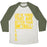 Virgin Teez  Baseball Tee Unisex Tri-Blend Baseball Tee / small / Oatmeal / Moss LIST OF THINGS THAT ARE BETTER THAN SOFTBALL UNISEX TRI-BLEND BASEBALL TEE