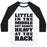 Virgin Teez  Baseball Tee Unisex Classic Baseball Tee / x-small / White/Black LITTLE IN THE MIDDLE BUT SQUATS HEAVY AT THE RACK UNISEX CLASSIC BASEBALL TEE