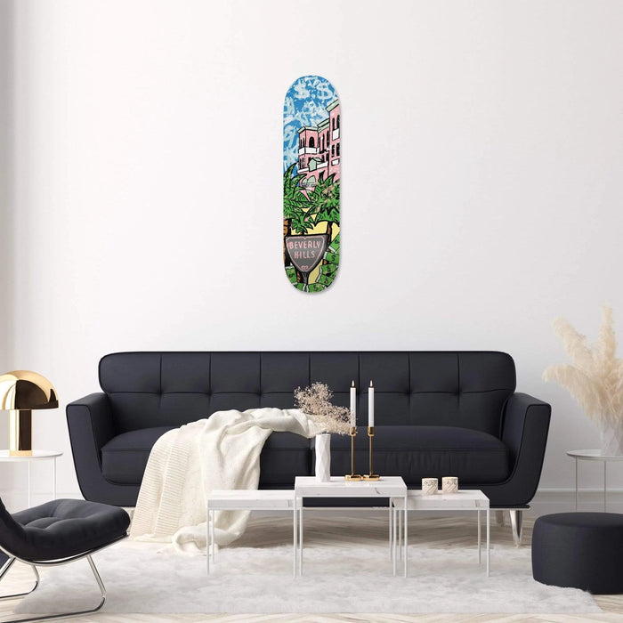Beverly Hills: Palm Mansion Skateboard