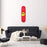 Lips Red Skateboard