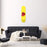 Lips Yellow Skateboard