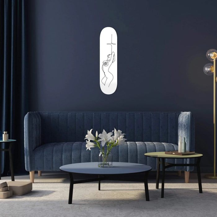 Sensual Nude Skateboard