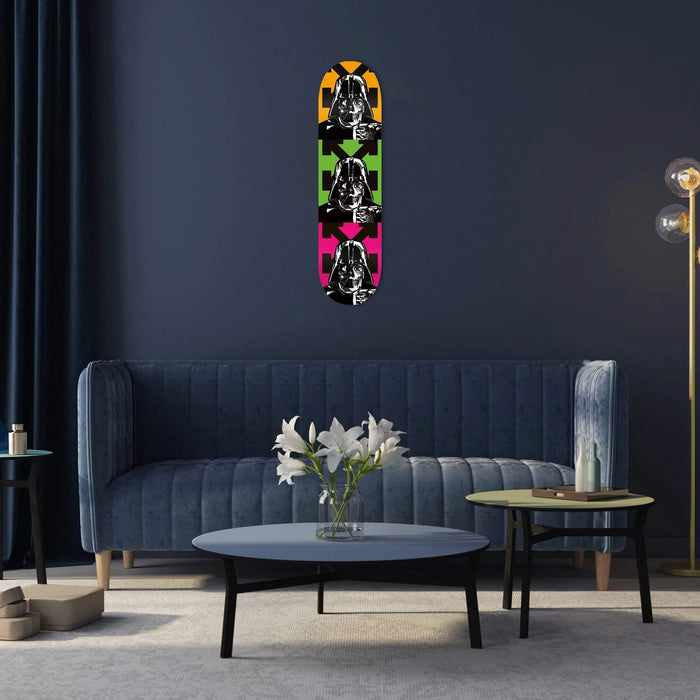 Space OFF Green Skateboard