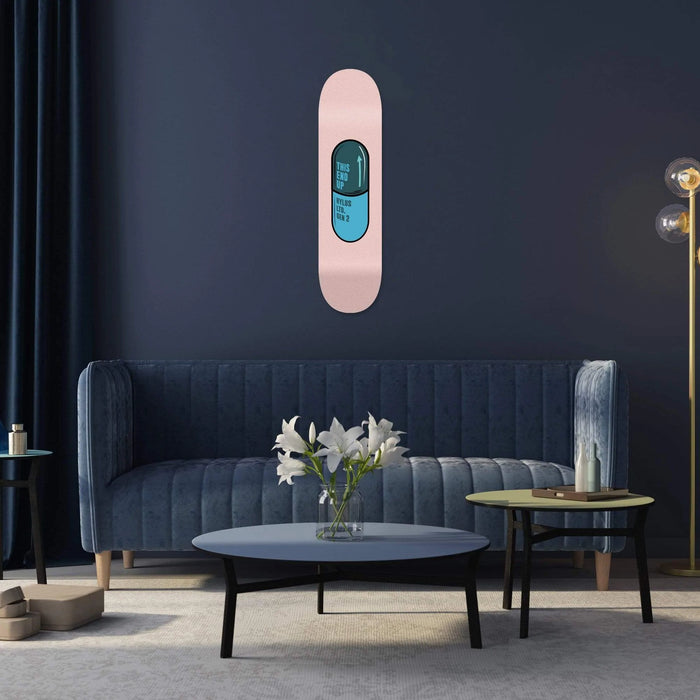 Pill Blue Skateboard