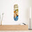 Whispering Vintage Skateboard