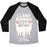 Virgin Teez  Baseball Tee Unisex Tri-Blend Baseball Tee / small / Athletic Gray / Black LLAMA RUNNING TEAM - GO AHEAD, CALL THE COPS UNISEX TRI-BLEND BASEBALL TEE