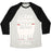 Virgin Teez  Baseball Tee Unisex Tri-Blend Baseball Tee / small / Oatmeal / Black LLAMA RUNNING TEAM - GO AHEAD, CALL THE COPS UNISEX TRI-BLEND BASEBALL TEE